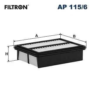 Imagen de FILTRON AP 115/6 Filtro de aire 56mm 166mm 218mm Cartucho filtrante MAZDA: CX 3, 3 Hatchback, Berlina