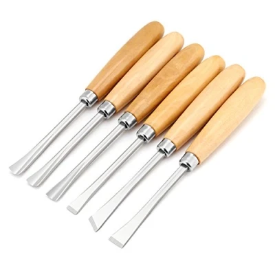 Imagen de Madera Herramientas,Cinceles para Tallado en 6pcs Juego de cinceles Mano Profesional Bricolaje Herramientas Esculpir la carpintería