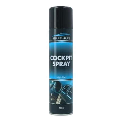 Imagen de Protecton Cockpit Spray 1890100 Producto para lustrar material plástico 400ml aerosol High Gloss
