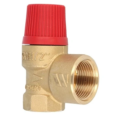 Imagen de Válvula de seguridad membrana para sistemas calefacción cerrados 2,5 bar, hasta 50 kW, E 1/2&quot; A 3/4&quot;