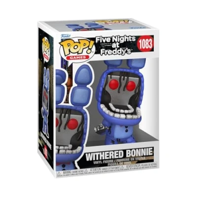 Imagen de Funko Pop! Games: Five Nights At Freddy&#039;S (FNAF) Withered Bonnie The Rabbit Figura de Vinilo Coleccionable Idea Regalo Mercancia Oficial Juguetes para Niños y Adultos