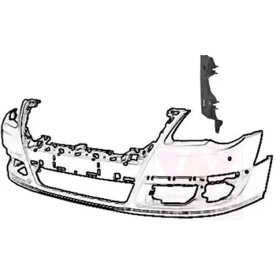 Imagen de VAN WEZEL 5839561 Soporte, parachoques Delante, izquierda VOLKSWAGEN: Passat B6 Berlina, Variant