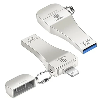 Imagen de Certificado MFi 256GB Memoria USB para iPhone Pendrive Flash Drive Lightning Photo Stick Memory Externa Almacenamiento iPad