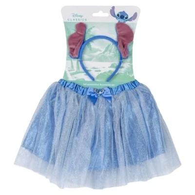 Imagen de STITCH Set de Accesorios Azul 2 Piezas Belleza, Multicolor, Estándar para Niñas