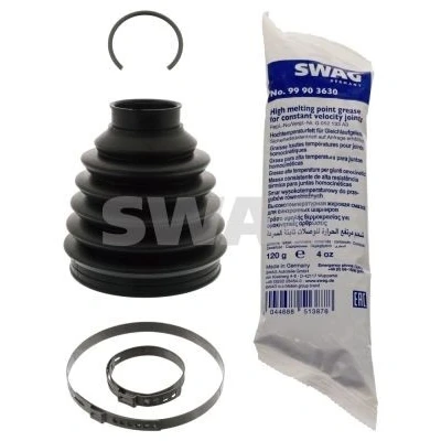 Imagen de SWAG 62 10 0222 Fuelle Palier lado de rueda, Eje delantero, izquierda, derecha Termoplástico PEUGEOT: 407 Berlina, 307 Hatchback