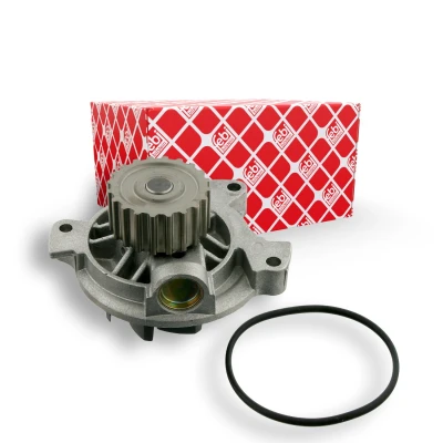 Imagen de FEBI BILSTEIN 09518 Bomba de agua 20 Fundición aluminio con junta anular Plástico AUDI: 100 C4 Berlina