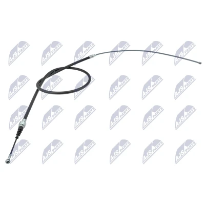 Imagen de NTY HLR SE 006 Cable de Freno Mano Atrás izquierda, derecha 1645, 1043 Discos SEAT: Ibiza 3, Córdoba II Berlina