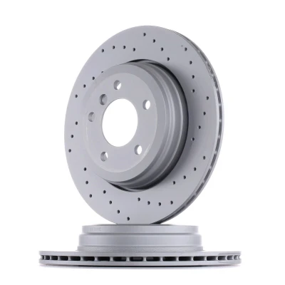 Imagen de ZIMMERMANN SPORT COAT Z 150.3405.52 Disco de freno 320 20 6/5 5 120 ventilación externa, perforado revestido altamente carbonizado BMW: Berlina
