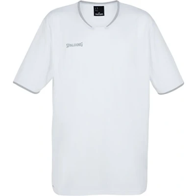 Imagen de SPALDING Move Shooting Shirt S/S White/Silver Grey 116