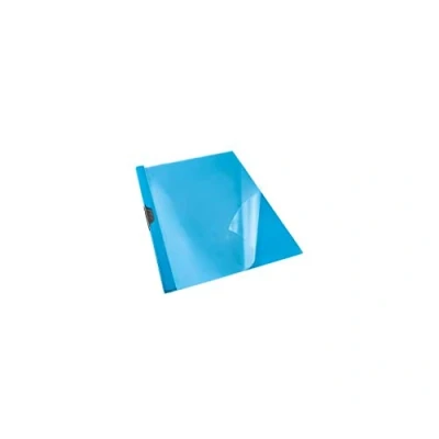 Imagen de Leitz Funda con clip Esselte, adecuada para hasta 30 hojas A4, plástico flexible, serie VIVIDA A4 azul