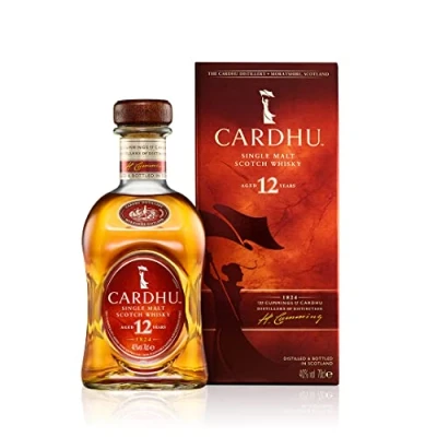 Imagen de Cardhu 12 años, whisky escocés single malt, 700 ml