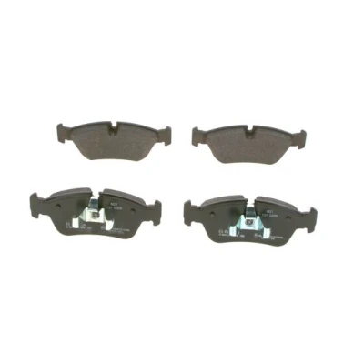 Imagen de BOSCH 0 986 494 096 Juego de pastillas freno Low Metallic con clip émbolo, Chapa antichirridos BMW: 1 Hatchback, 3 Berlina