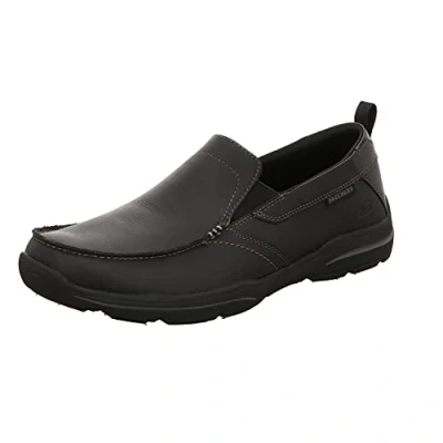 Imagen de Skechers HARPER FORDE, Zapatillas de Entrenamiento para Hombre, Black Leather, 46 EU