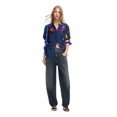 Imagen de Desigual Camisa, Mujer, Talla: Medium, Blue