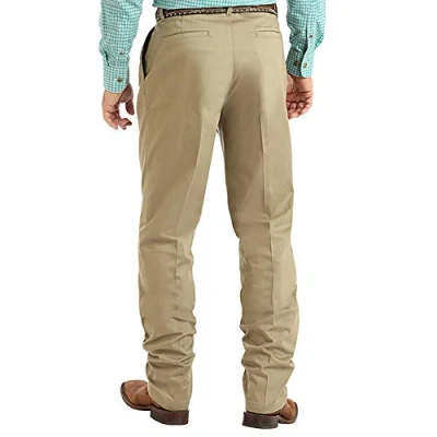 Imagen de Wrangler Riata Pleated Relaxed Fit Casual Pant Pantalones, Caqui, 38W/32L para Hombre