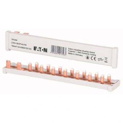 Imagen de EATON Z SV 16/1P+N F/9 Barra de puente horizontal gris 16 mm² 63 A 9 módulos DISYONCTORES PH/N