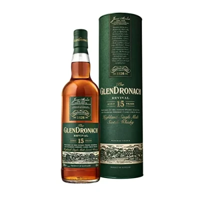 Imagen de The Glendronach 15 Years Old Revival Highland Single Malt Scotch Whisky 46% Vol. 0,7L In Giftbox 700 ml