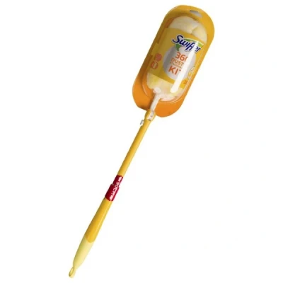 Imagen de Kit plumero Duster 360: puesta en marcha con mango + recambio, de Swiffer