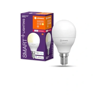 Imagen de LEDVANCE Smart+ LED, ZigBee Lampe mit E14 Sockel, warmweiß, dimmbar, Direkt Kompatibel Echo Plus und Show (2. Gen.), Philips Hue Bridge