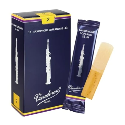 Imagen de Vandoren SR202 Caja de 10 cañas tradicional n.2 para saxofón soprano