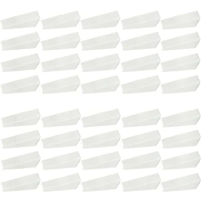 Imagen de 40Pcs Esponjas de Maquillaje Triangulares,Nail Art Gradient Soft Cuñas Maquillaje, Cosméticos, Soplo Polvo, Cosméticos para base líquida