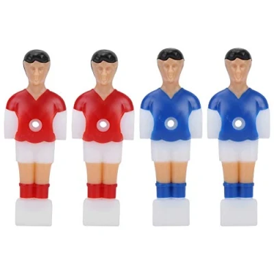 Imagen de MAGT Foosball Player, 4Pcs Rod Table Soccer Player Guys Man Games Set Mini Doll Football Machine Accesorios para Jugadores de Cambio en la máquina futbolín.