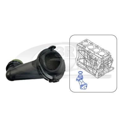Imagen de Tubo de aspiración, bomba del aceite 3RG 84750