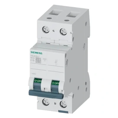Imagen de 5SL62107 Interruptor automático magnetotérmico 2P 10A Curva C 6kA 400V