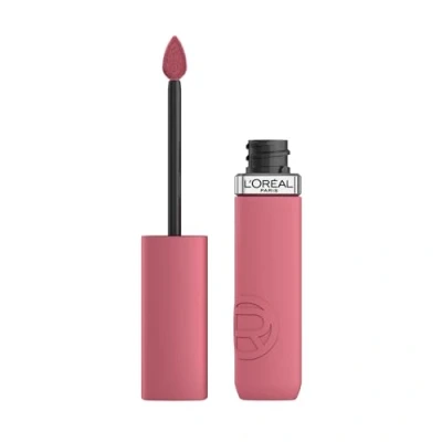 Imagen de L&#039;Oréal Paris Pintalabios Líquido, Color Intenso, Fórmula Mate de Larga Duración, Con Ácido Hialurónico, Sin Transferencia, Infaillible Matte Resistance, Tono: 240 Road Tripping