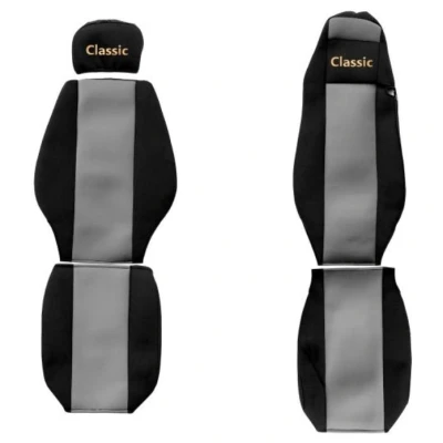 Imagen de F CORE ContiClassic PS25 GRAY Cubreasiento gris Estampado textil delante