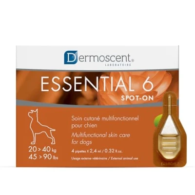 Imagen de Merial Dermoscent 4 Pipetas de Spot On Perro Entre 20 40 kg