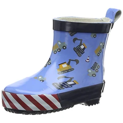 Imagen de Playshoes Botas de agua para niños, Talla: 18, Bleu Zapatos