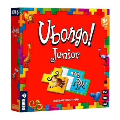 Imagen de Devir Ubongo Junior, Juego de Mesa, Infantil, Nueva Edición, Rápido (BGUBONJ2TR)
