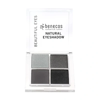 Imagen de Benecos natural beauty 92539 paleta de sombras ojos quattro vegano ahumados
