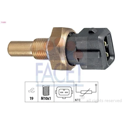 Imagen de FACET 7.3255 Sensor de Temperatura Aceite M10x1 Made in Italy OE Equivalent AUDI: A4 B5 Berlina, A6 C5 Q7