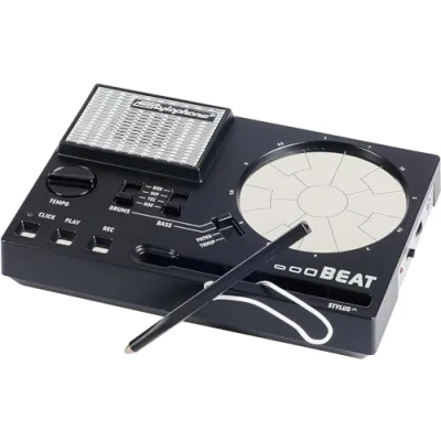 Imagen de Stylophone Beat Máquina de tambor compacta con lápiz óptico 4 kits batería y sonidos graves ritmo bucle