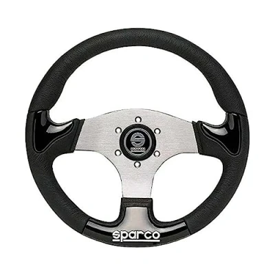 Imagen de Sparco 015THPUNR345 Volante, Negro, Unique