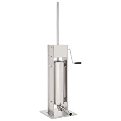 Imagen de vidaXL Embutidora Manual de Acero Inoxidable 7 L Casa Hogar Electrodoméstico Cocina Picadora Verdura Alimento Embutido Aparato Utensilio Plateado