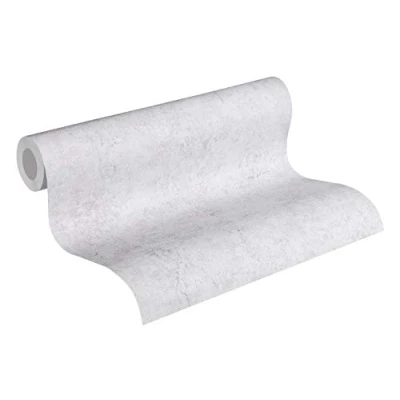 Imagen de Papel pintado Liso Elements A.S. Création tejido no 10.05 m x 0.53 Gris Fabricado en Alemania 369114 36911 4