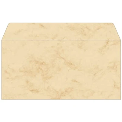 Imagen de SIGEL DP074 Sobres, 11 x 22 cm, 90 g/m², mármol beige claro, 50 unidades
