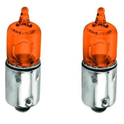 Imagen de cyclingcolors 2x bombillas 12V 23W BA9S naranja moto coche ciclomotor lampara