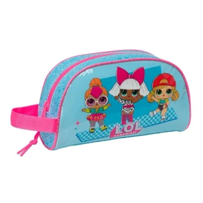 Imagen de LOL Surprise! Divas Neceser Grande Niño, Infantil, Adaptable a Carro, Ideal para Niños de 5 14 Años, Cómodo y Versátil, Calidad Resistencia, 26x16x9 cm, Color Azul