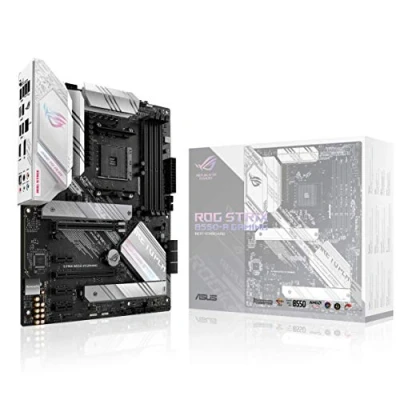 Imagen de ASUS ROG Strix B550 A Gaming Placa Base AMD Ryzen AM4 ATX (PCIe 4.0, 14 Fases de alimentación, Intel 2.5 GB Ethernet, 2xM.2, micrófono cancelación Ruido con IA, USB 3.2 Gen 2, Aura Sync RGB)