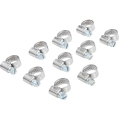 Imagen de BGS 8095 8x12 Abrazaderas de manguera inoxidable 8 x 12 mm 10 piezas