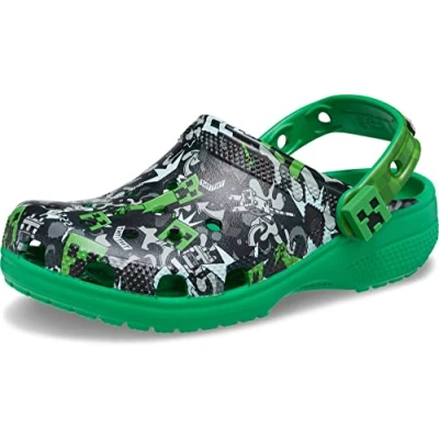 Imagen de Crocs Minecraft Classic Clog K Zueco Unisex Niño,Multicolor, 28/29 EU