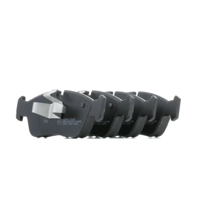 Imagen de FEBI BILSTEIN 16531 Juego de pastillas freno Eje delantero preparado para indicador desgaste con clip émbolo BMW: 1 Hatchback, 3 Berlina
