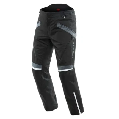Imagen de Dainese Tempest 3 D Dry Pants, Pantalones de moto Touring para Hombre, Membrana Impermeable, Interior Térmico Extraíble, Protectores Rodilla, Negro/Negro/Ébano, 52