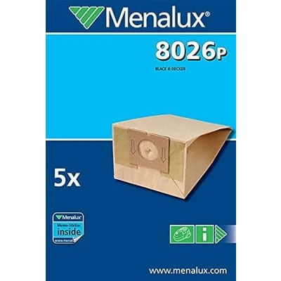 Imagen de Menalux 8026p 5 Bolsas de Polvo papel para Black and Decker
