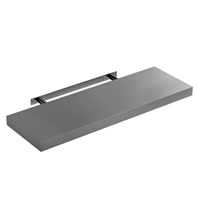 Imagen de CASARIA Estantería para Pared Baldas Flotantes 70cm Fijación Invisible Repisa Multiusos Estante Madera