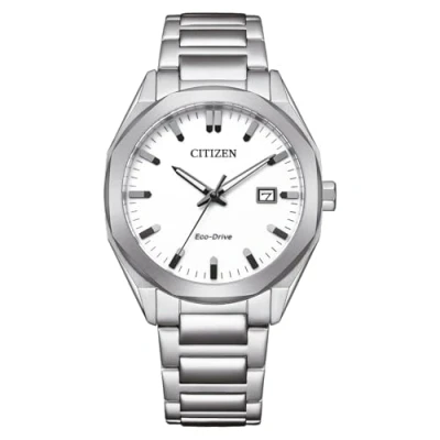 Imagen de Citizen Reloj Analógico para Hombres de Eco Drive con Correa en Acero Inoxidable BM7620 83A